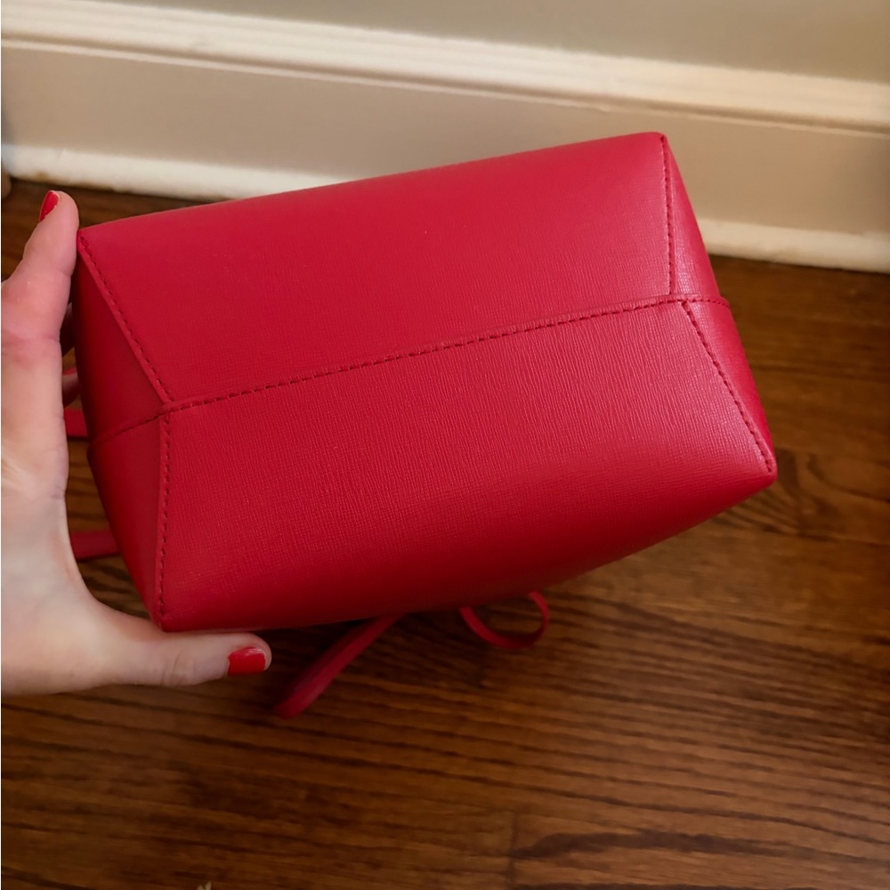 Mansur Gavriel Red Bucket Bag - Picture 3 of 5